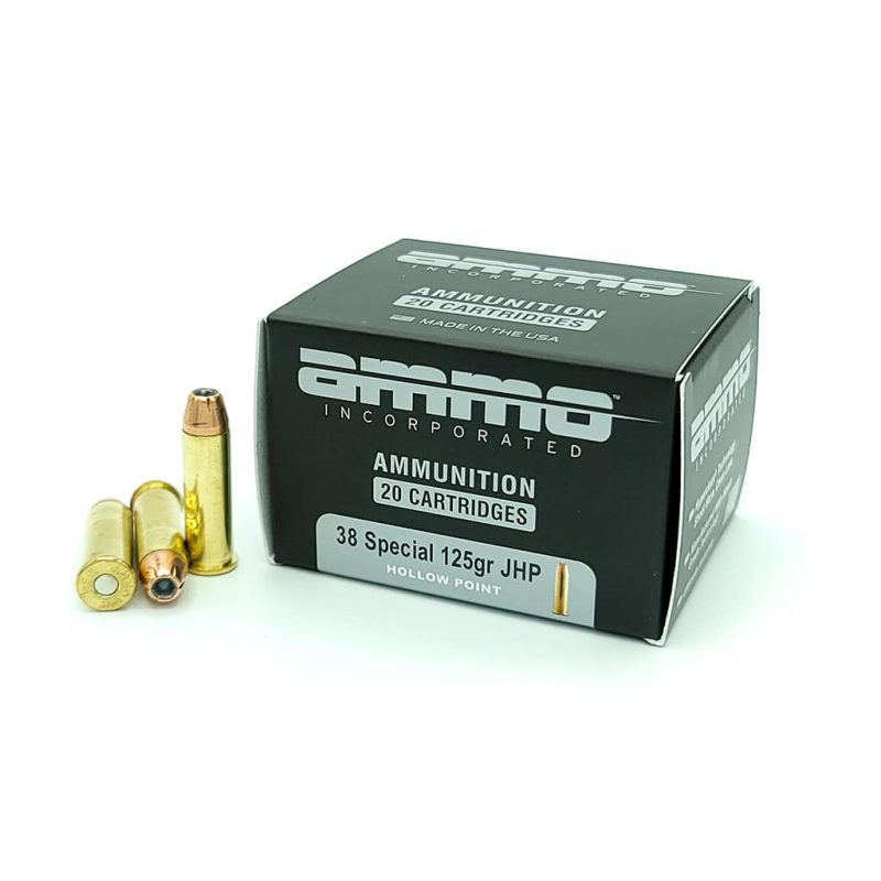 Ammo Inc .38 Special JHP 1