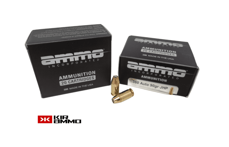 Ammo Inc .380 Auto 90 Grain JHP e1644531969544