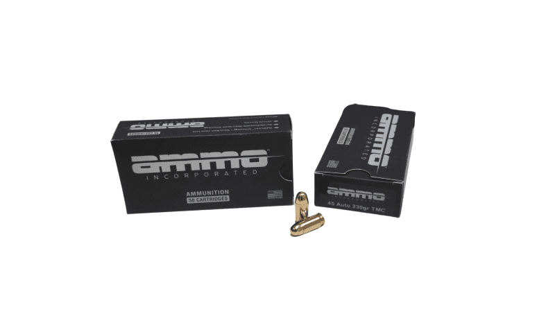 Ammo Inc .45 ACP 230 Grain Clean Fire Total Metal Coating TMC