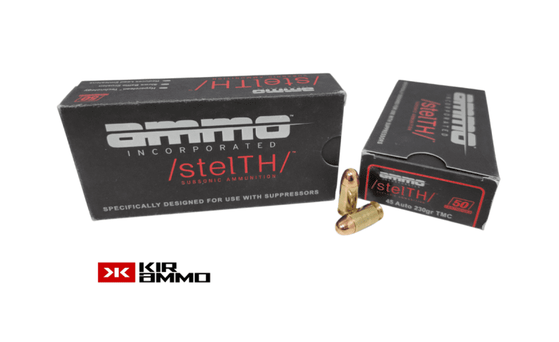 Ammo Inc .45 ACP stelTH 230 Grain e1644531596989