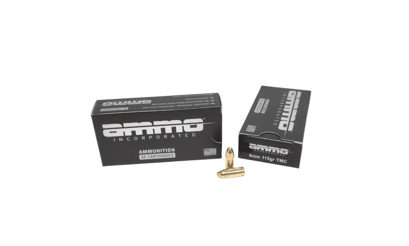 Ammo Inc. 9mm SAME DAY SHIPPING 115 Grain CleanFire TMC