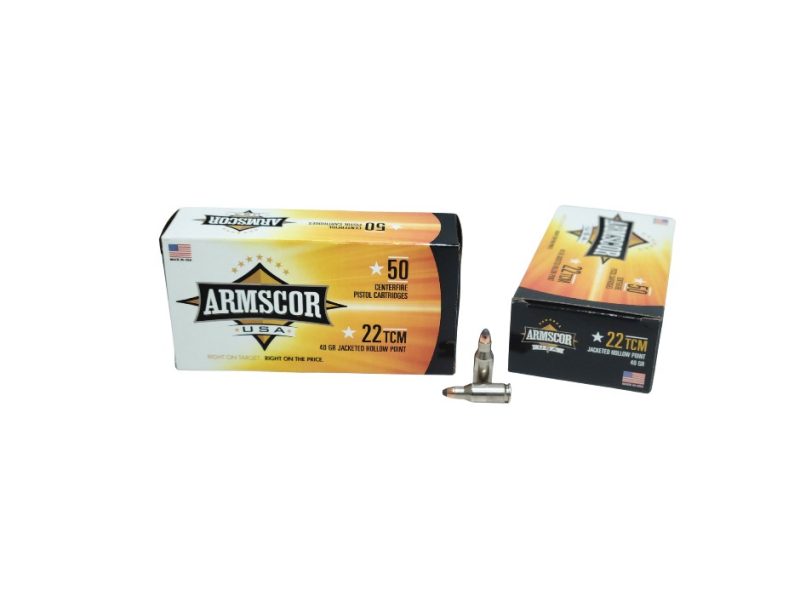 Armscor .22 TCM 40 Grain JHP