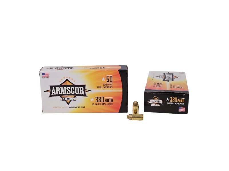 Armscor .380 ACP 95 Grain Full Metal Jacket