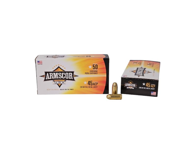 Armscor .45 Auto 230 Grain Full Metal Jacket