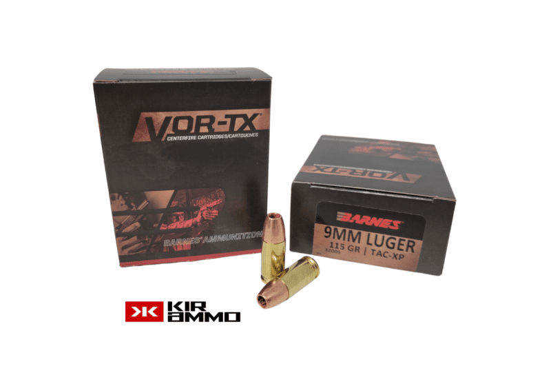 Barnes 9mm VOR TX 115 Grain TAC XP e1642116434860