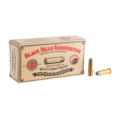 Black Hills .38 Long Colt 158 Grain Round Nose Lead