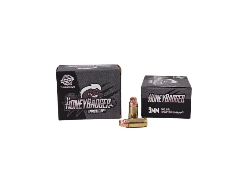 Black Hills Honeybadger 9mm Luger P 100 Grain lead free