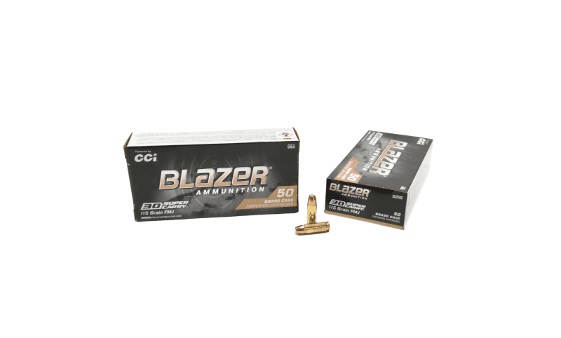 Blazer .30 Super Carry 115 Grain FMJ