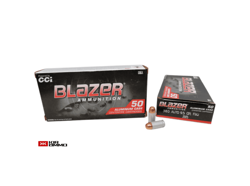 Blazer .380 Auto 95 Grain FMJ Aluminum Casing