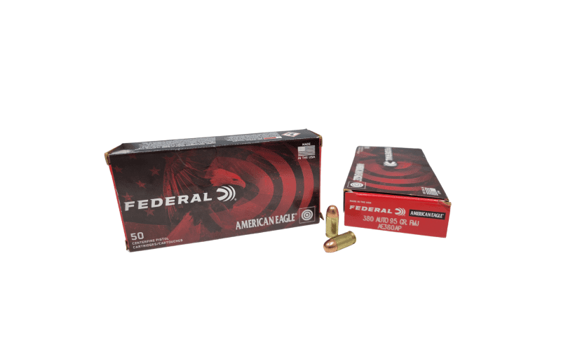 FEDERAL 380 AUTO 95 GR FMJ