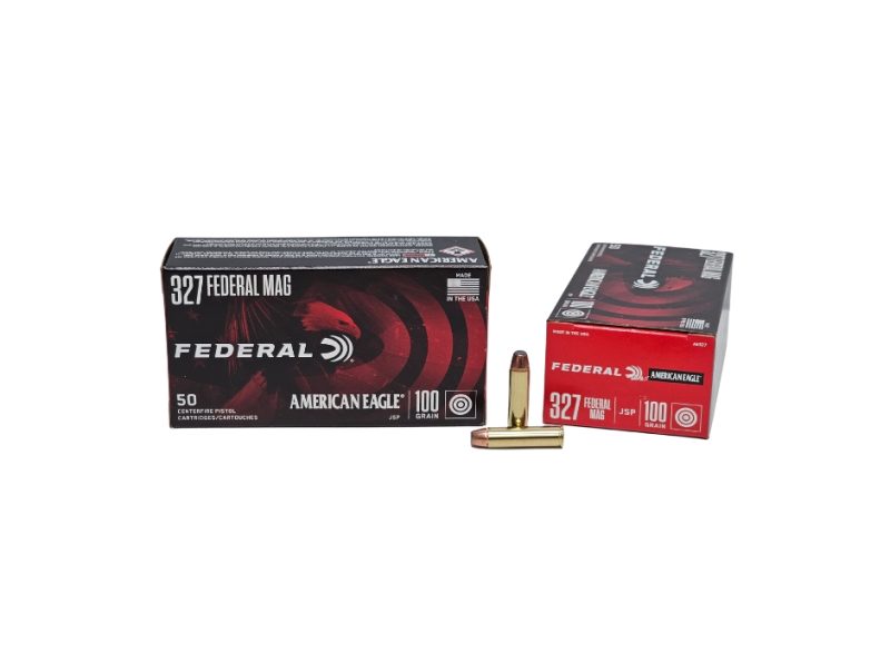 Federal .327 Federal Mag 100 Grain Jacketed Soft Point 50 Rounds