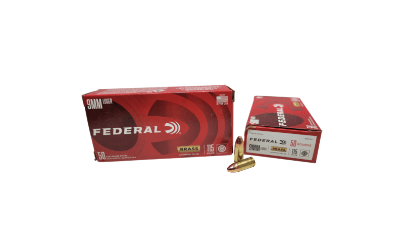 Federal Champion Training 9mm Luger 115 gr Full Metal Jacket WM5199 e1654095792227