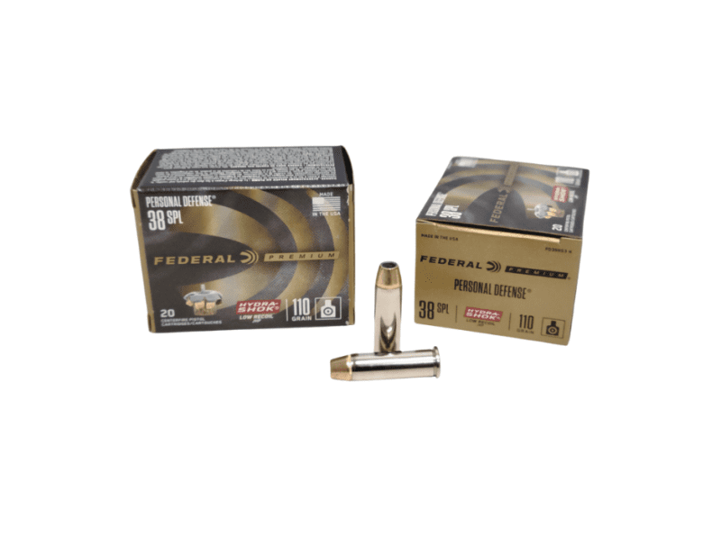 Federal Hydra Shok .38 Special 110 Grain JHP