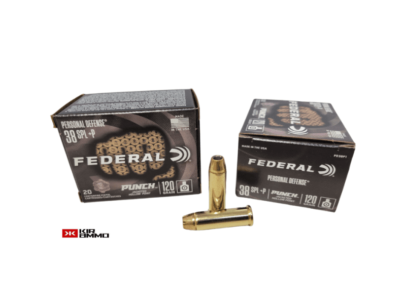 Federal Personal Defense .38 Special P 120 Grain PUNCH JHP