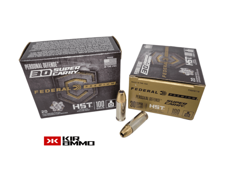 Federal Premium .30 Super Carry 100 Grain HST JHP e1644595368443