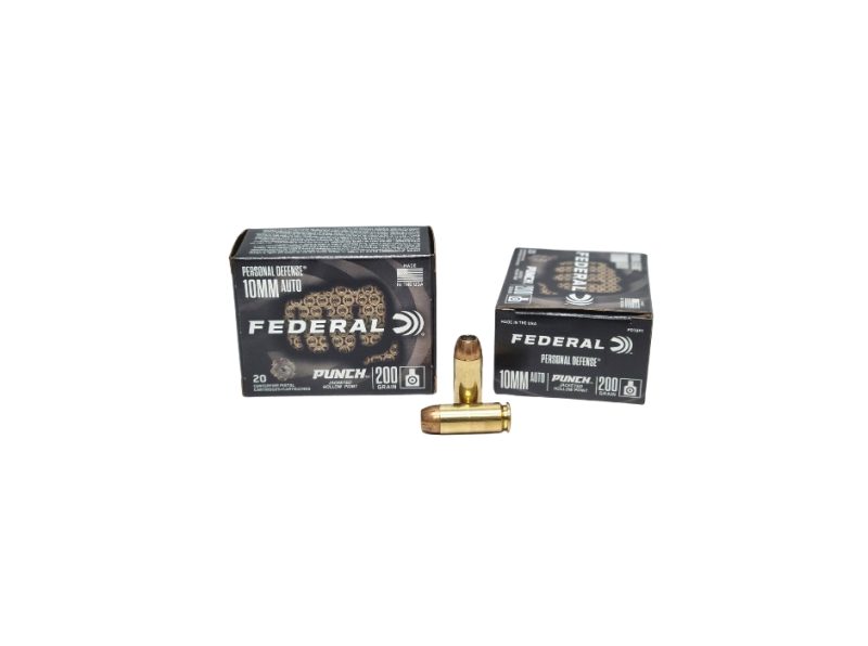 Federal Punch 10mm Auto 200 Grain Jacketed Hollow Point