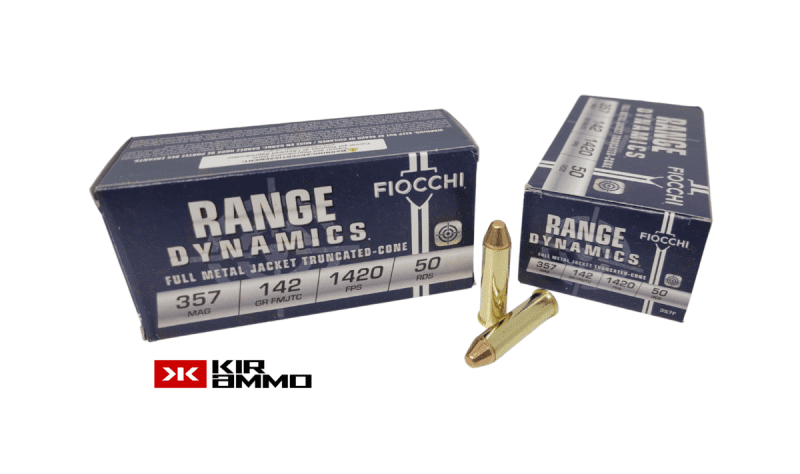 Fiocchi .357 Mag 142 Grain FMJTC e1642104028185