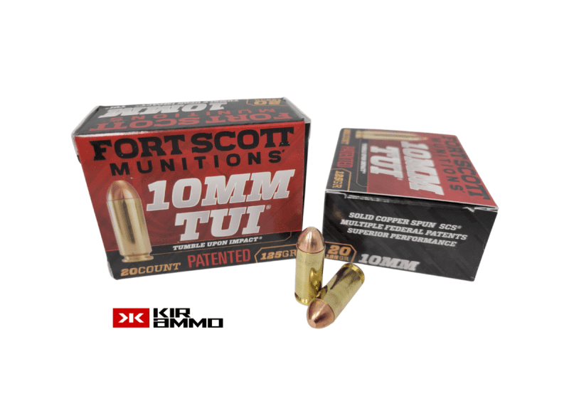 Fort Scott 10mm 125 Grain TUI 20 Box Solid Copper e1642533615331