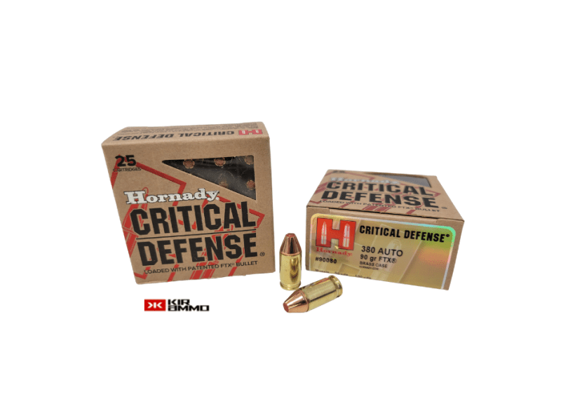 HORNADY 380 AUTO 90 GR FTX