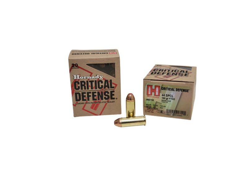 HORNADY Critical Defense .44 Special 165 Grain FTX