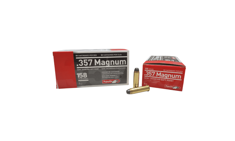 HSM .357 Mag Cowboy Action 158 Grain Semi Wad Cutter 50 Rounds