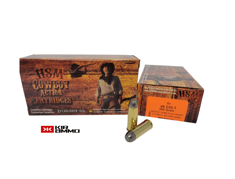 HSM .45 Long Colt 250 Grain Cowboy Action e1638393676707