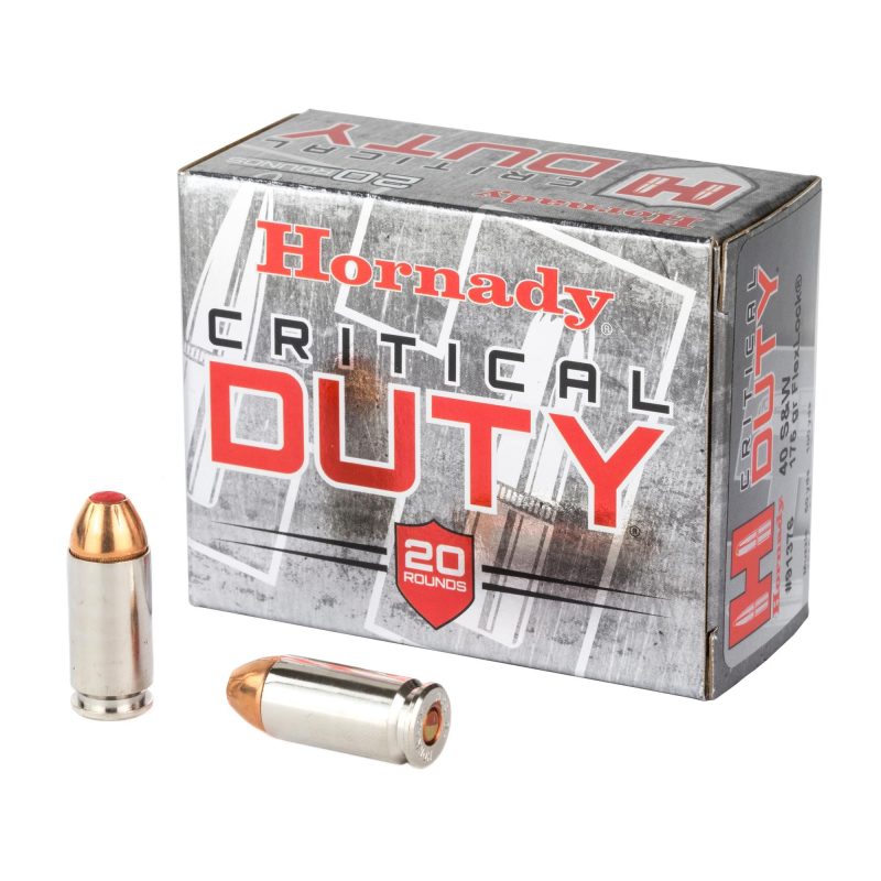 Hornady .40 SW Critical Duty 175 Grain