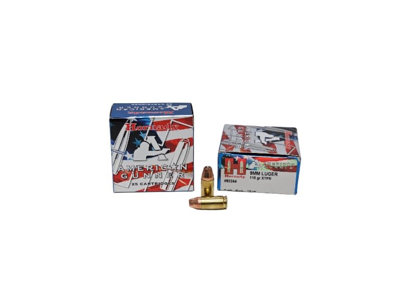 Hornady American Gunner 9mm Luger 115 Grain XTP