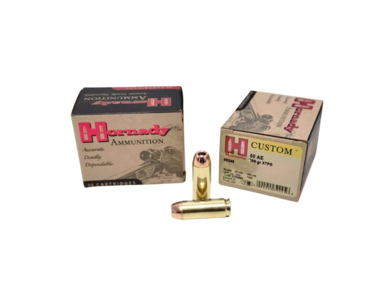 Hornady Custom .50 AE 300 Grain XTP