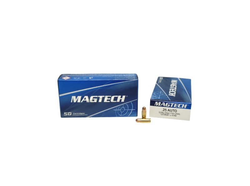 Magtech .25 ACP 50 Grain Full Metal Jacket