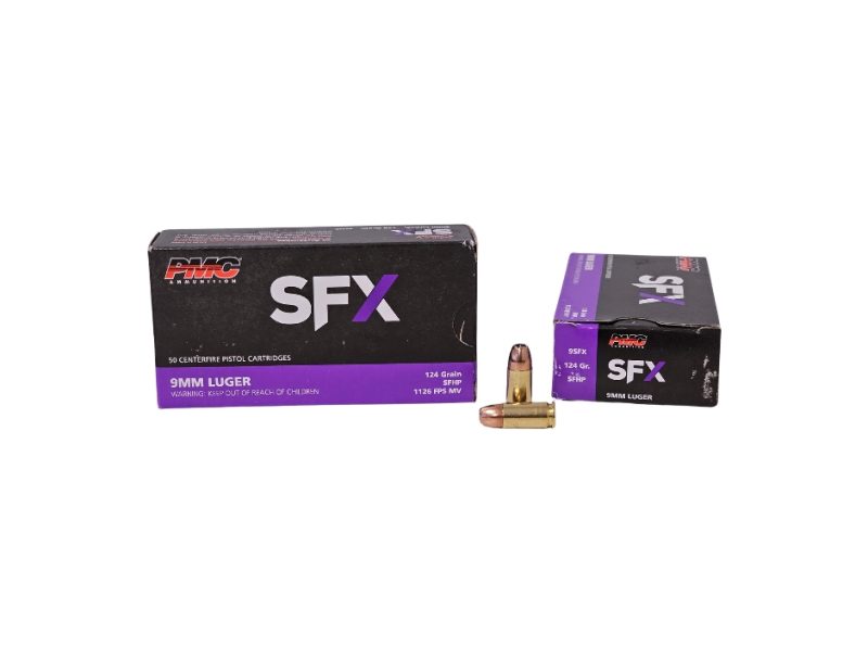 PMC SFX 9mm Luger 124 Grain Starfire Hollow Point