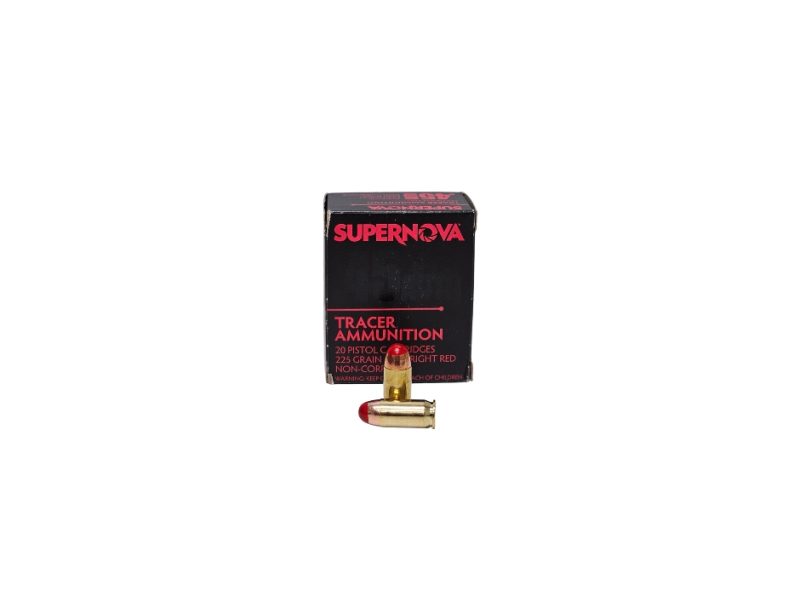 Piney Mountain SUPERNOVA .45 ACP Incendiary RED TRACER 225 Grain