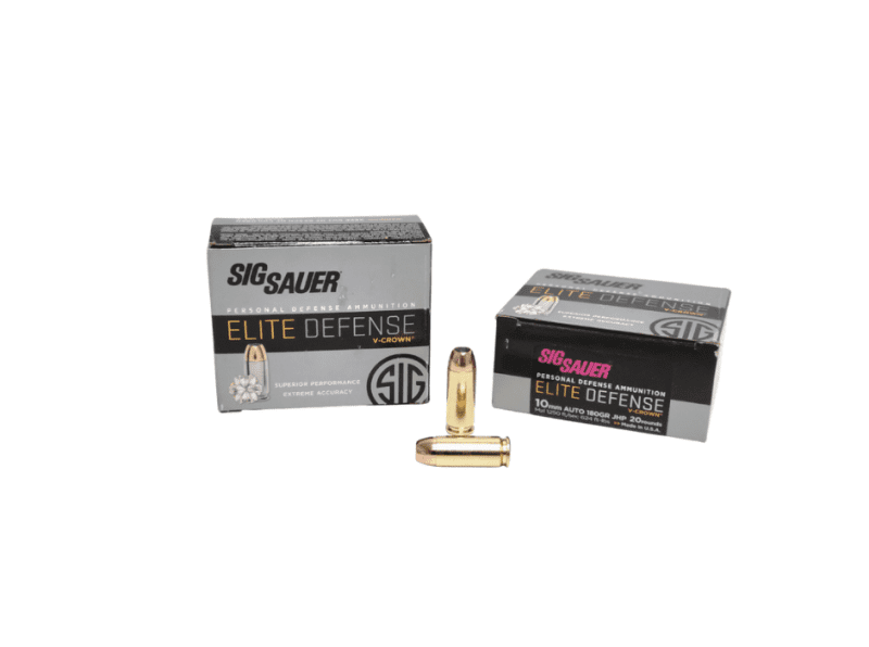 SIG SAUER 10 MM AUTO 180 GR JHP