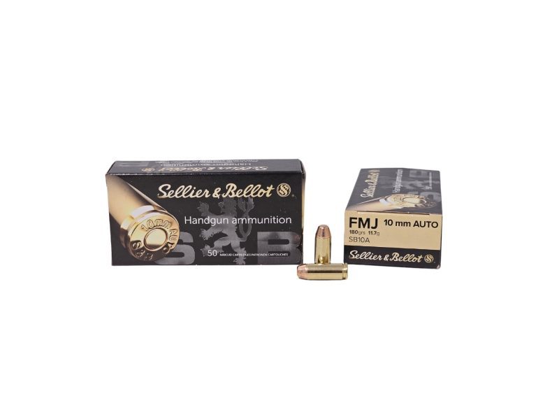 Sellier Bellot 10mm Auto 180 Grain Full Metal Jacket