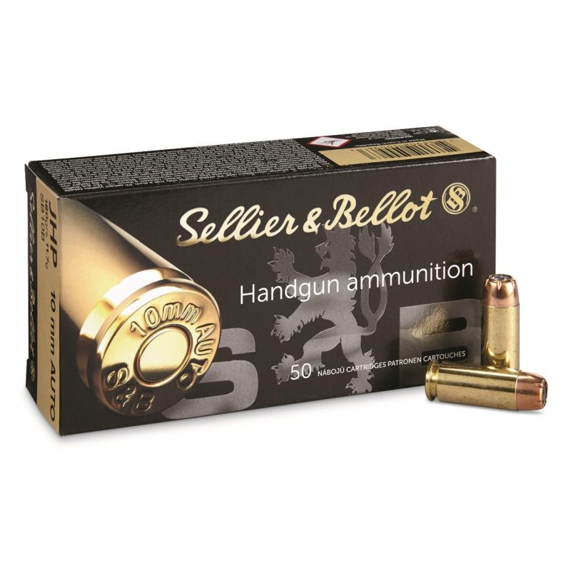 Sellier Bellot 10mm JHP 180 Grain