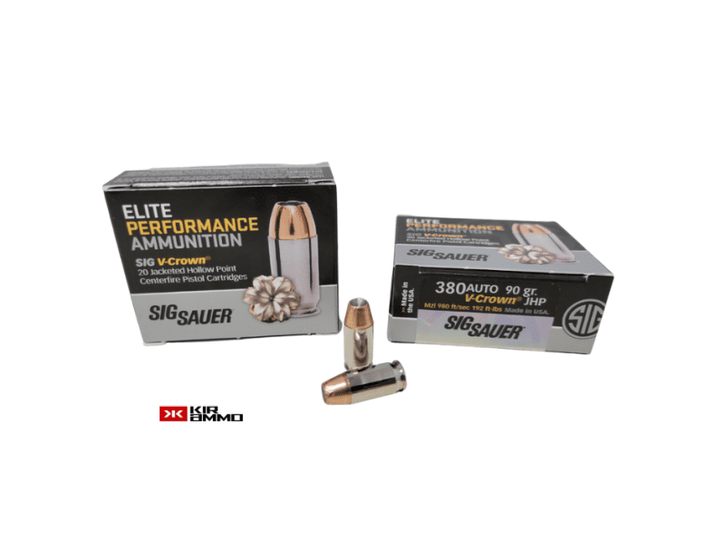 Sig Sauer .380 ACP V Crown 90 Grain