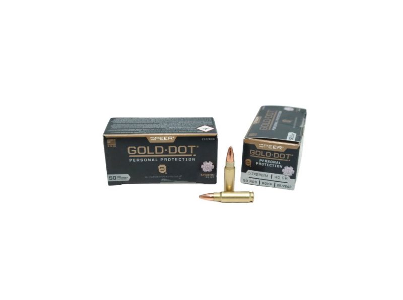 Speer Gold Dot 5.7x28mm 40 Grain Bonded JHP 1