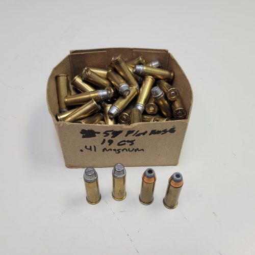 Texas Custom Hand Loads .41 Rem Mag Variety Pack Hollow Point and Hard Cast – 72 Rounds (Loose in Box) [NO TAX outside Texas]