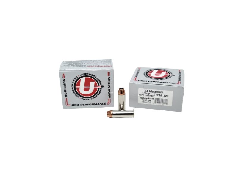 Underwood .44 Magnum 180 Grain Hornady XTP