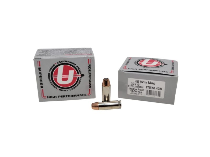 Underwood .45 Win Mag 230 Grain XTP