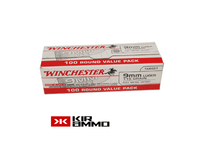 Winchester 9mm 115 Grain FMJ Value Pack e1644596786543