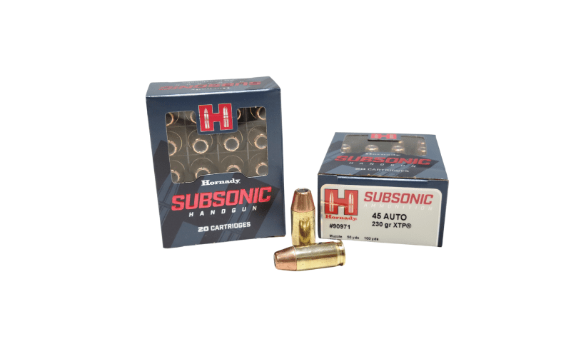 hornady 45 auto subsonic