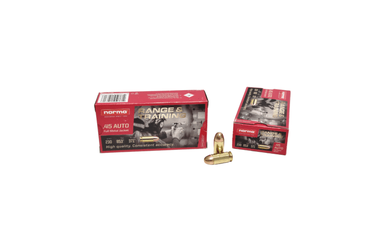 norma .45 acp 230 grain FMJ